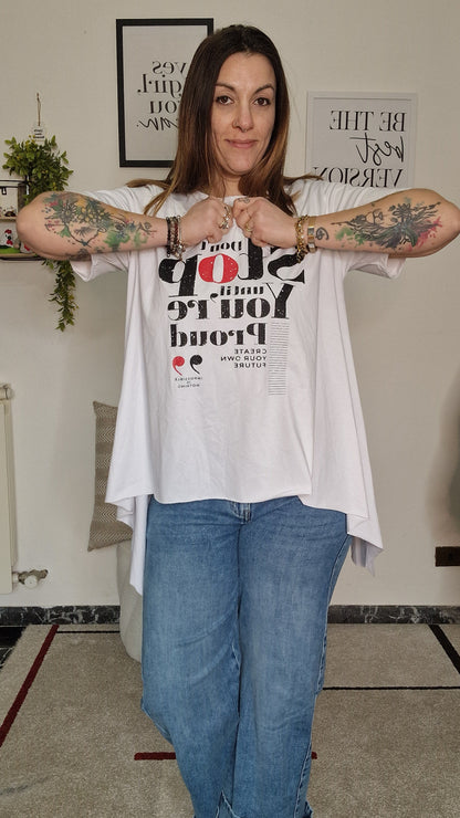 Maxi T-Shirt Dreamer – Oversize & Motivational