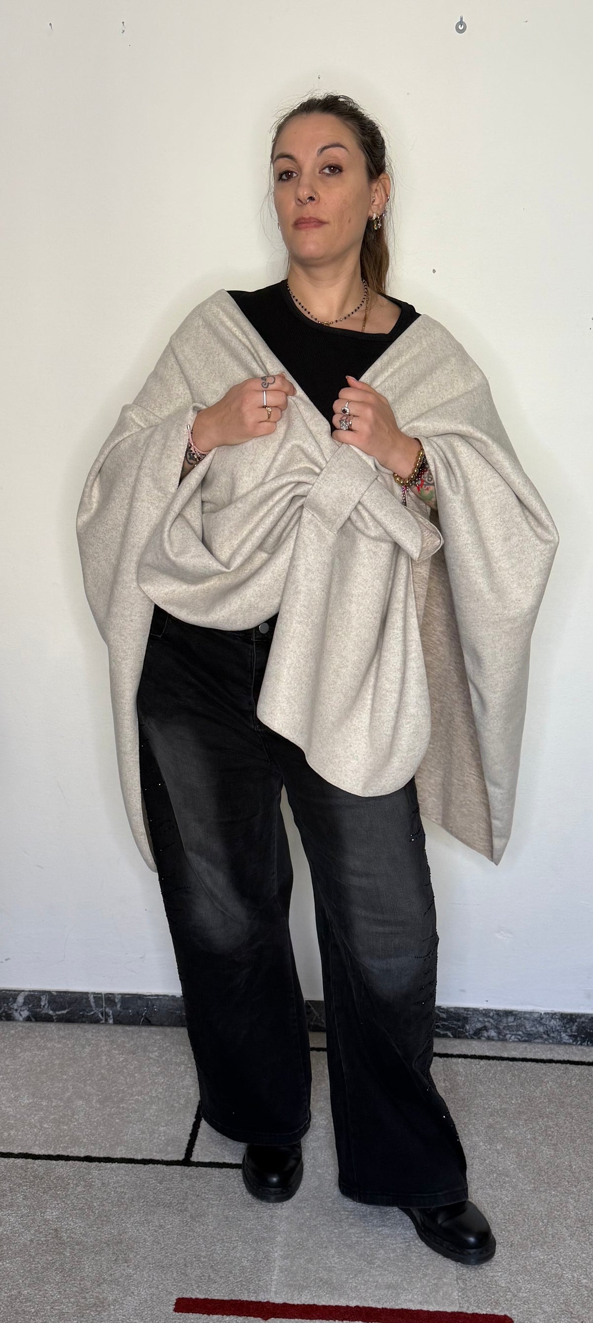 Mantella Oversize Orsacchiotto