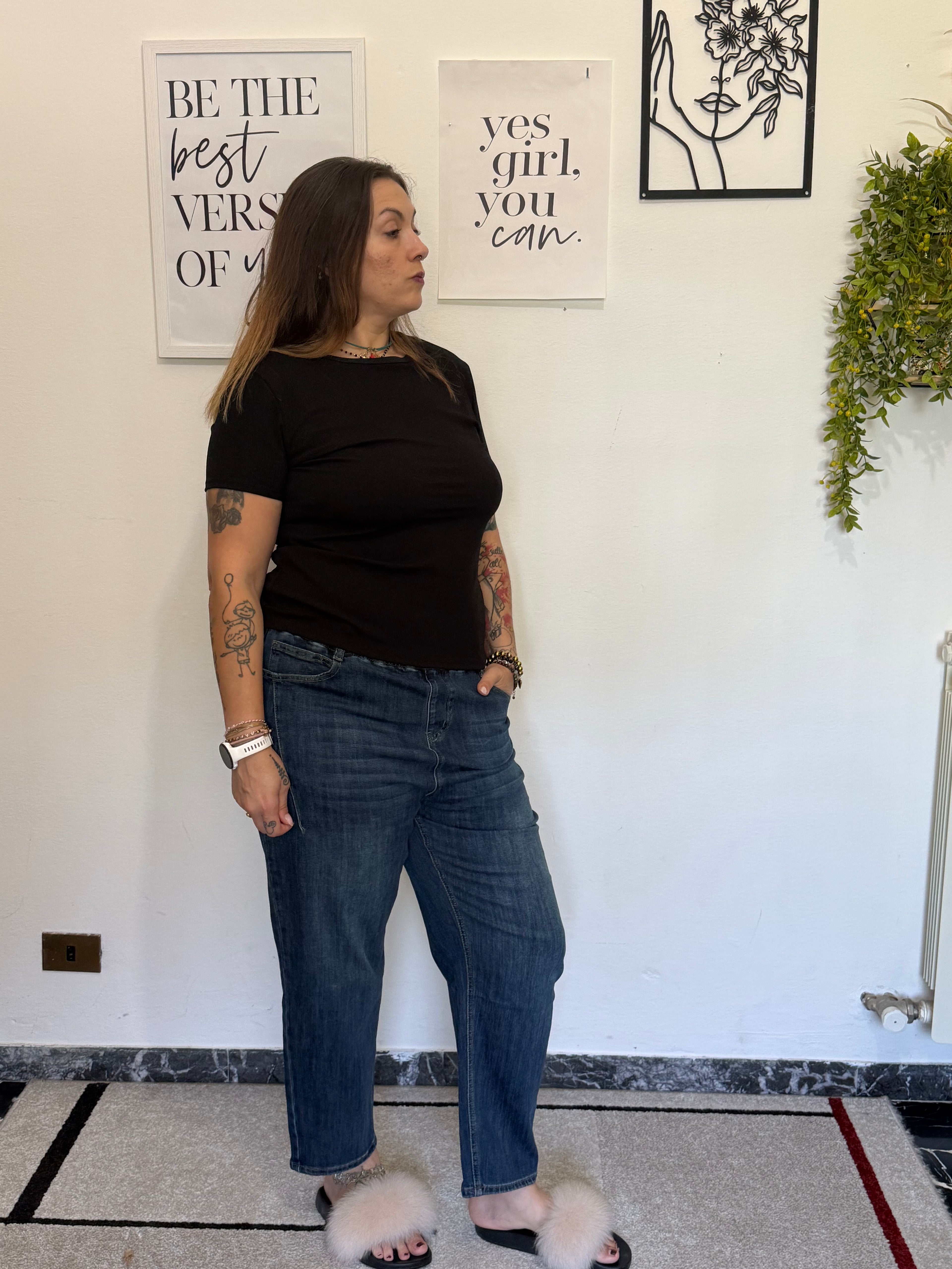 Jeans Curvy Gamba Dritta (80)
