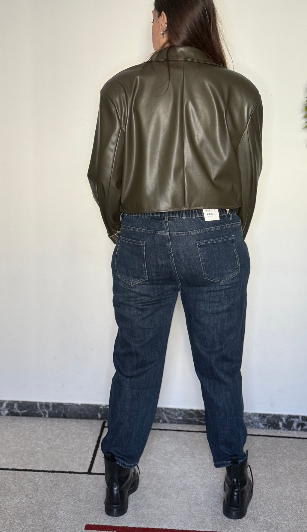 👖 JEANS CARROT FIT CON EFFETTO USURATO (83)