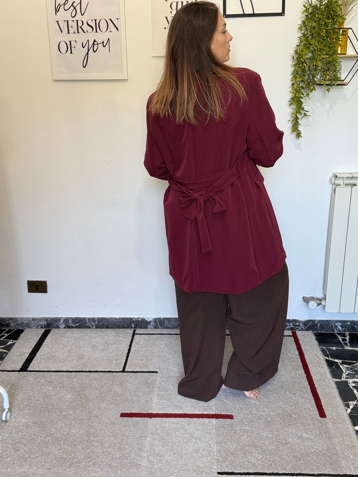 Giacca Abito Curvy con Fusciacca