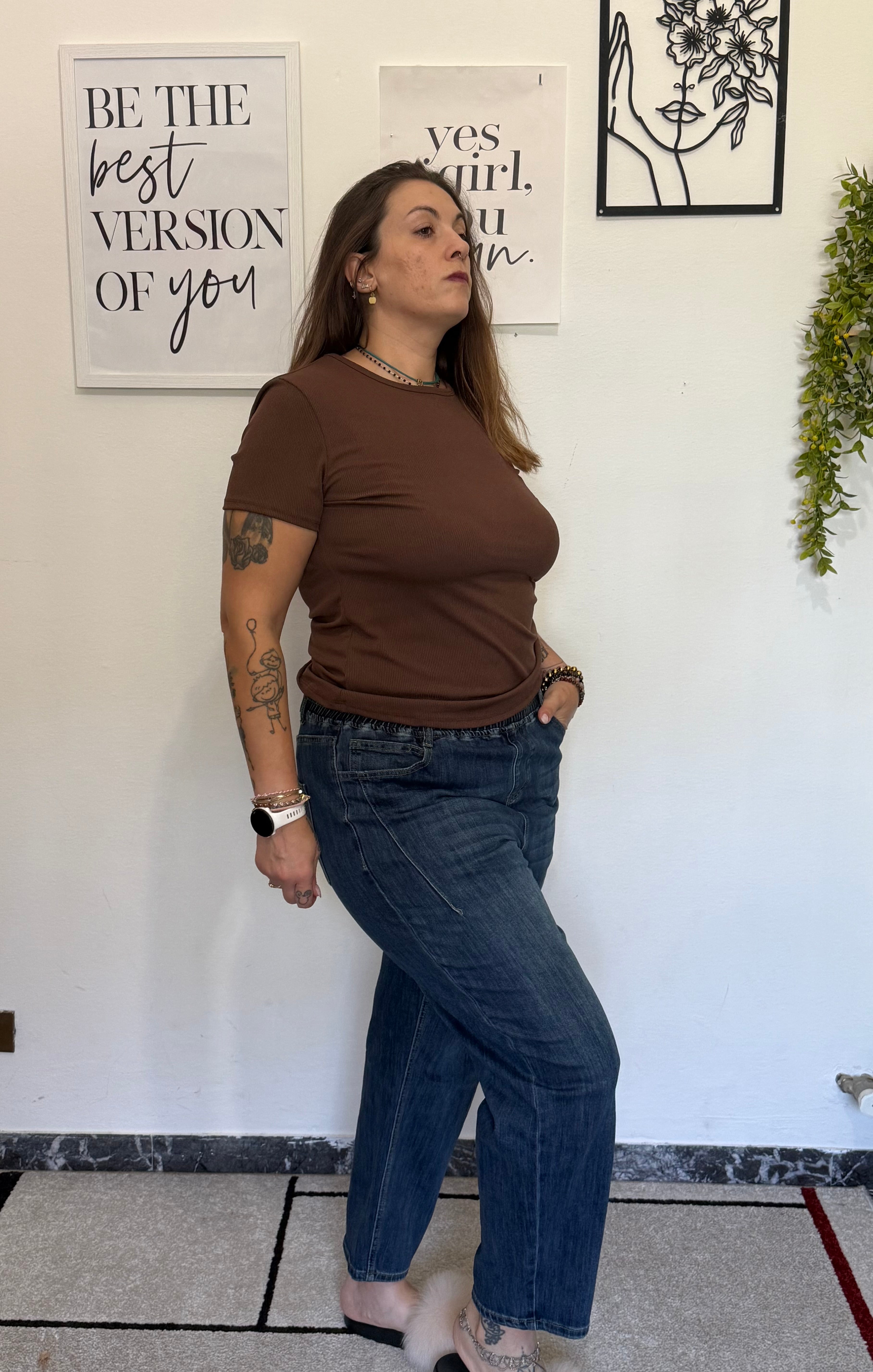 Jeans Curvy Gamba Dritta (80)