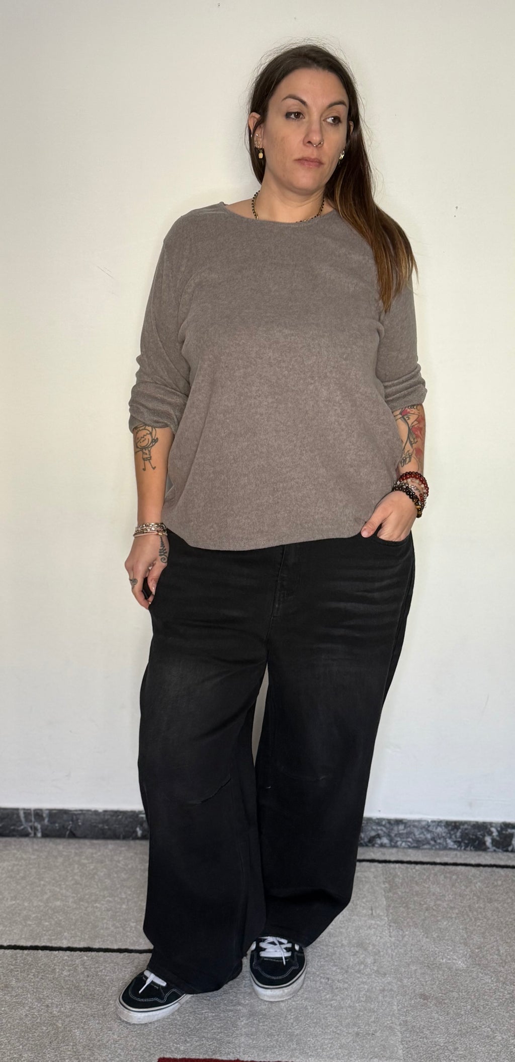 Denim Balloon "Urban Vibe" Lavaggio Nero Antracite