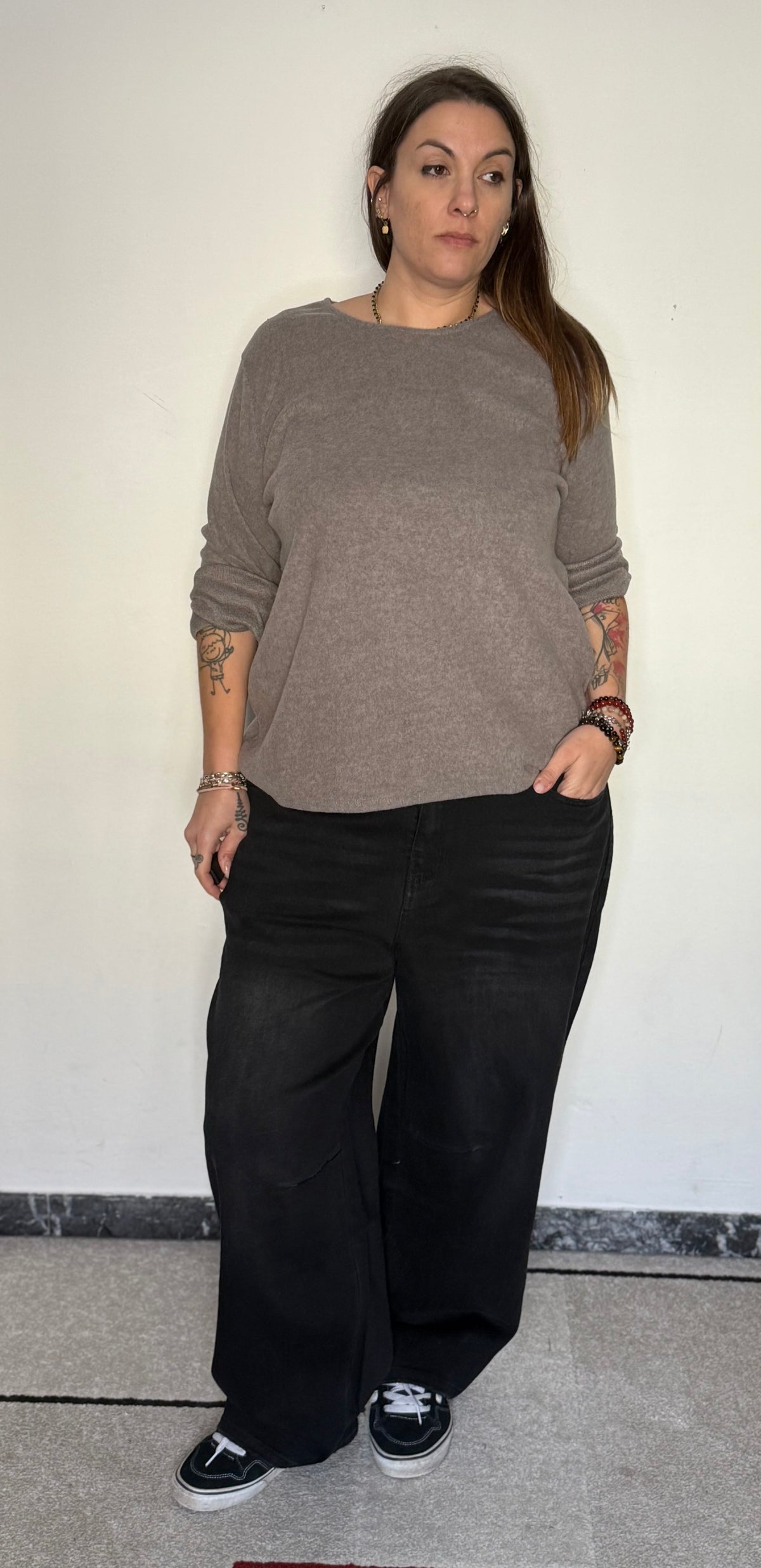 Denim Balloon "Urban Vibe" Lavaggio Nero Antracite