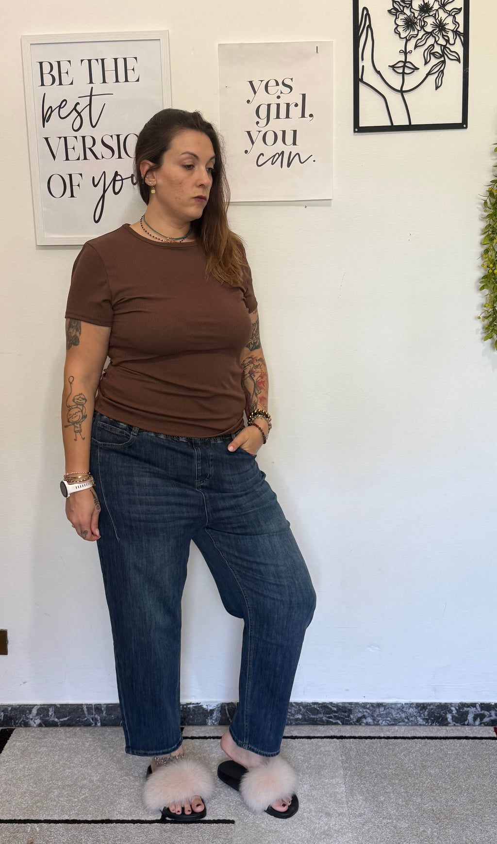 Jeans Curvy Gamba Dritta (80)