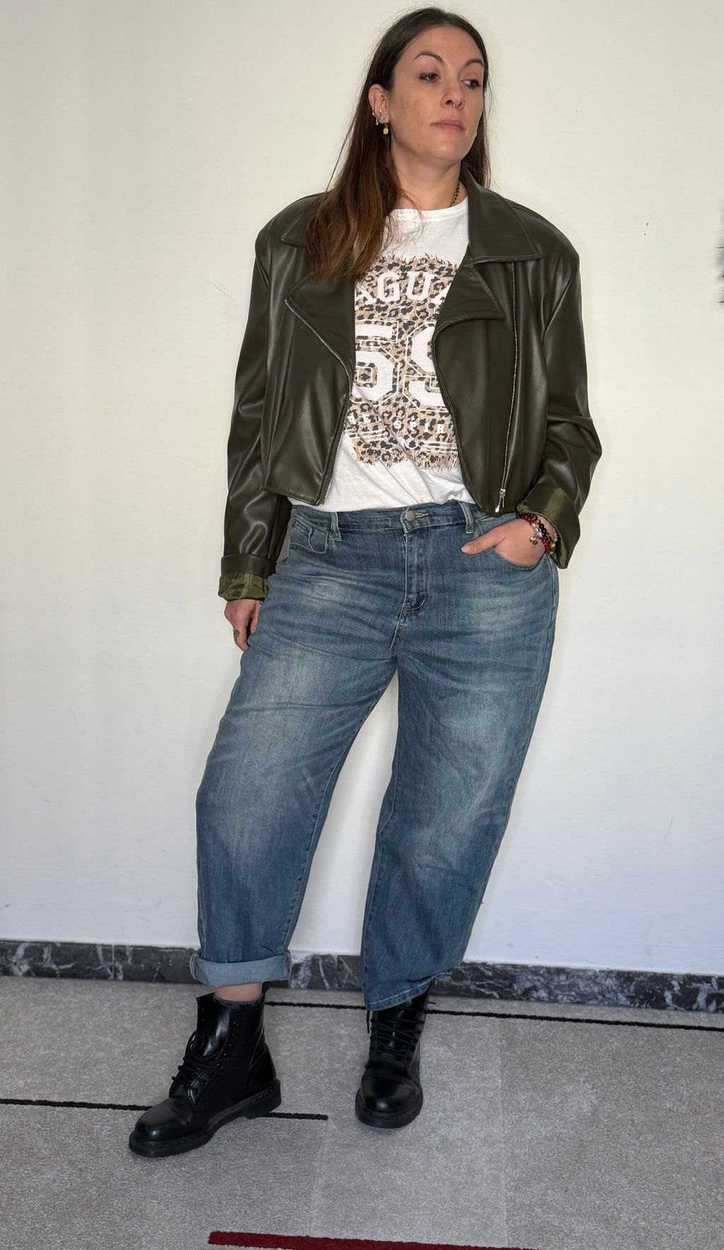 👖 JEANS CARROT DENIM CHIARO (47)