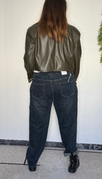 JEANS DENIM DRITTO LAVAGGIO IN TÈ (79)