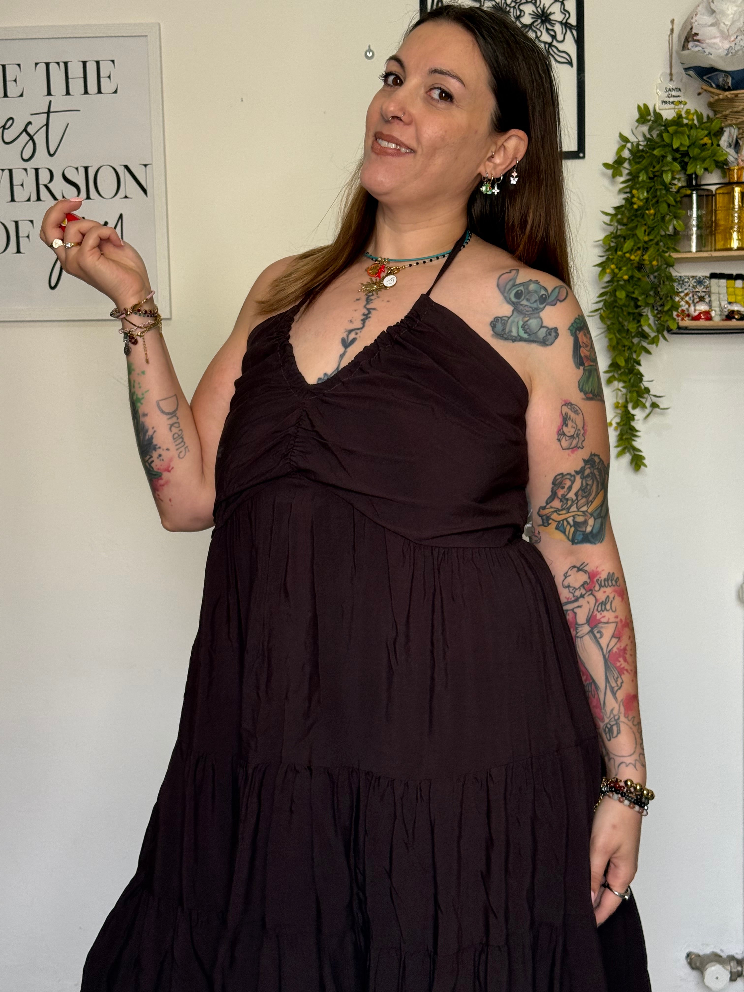 Abito Curvy Arricciato