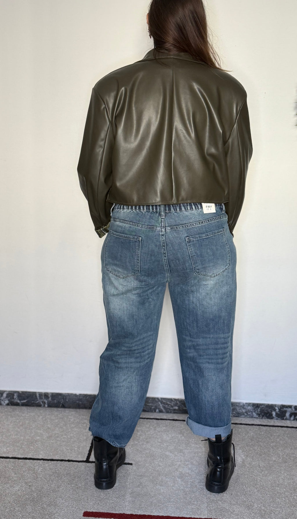 👖 JEANS CARROT DENIM CHIARO (47)