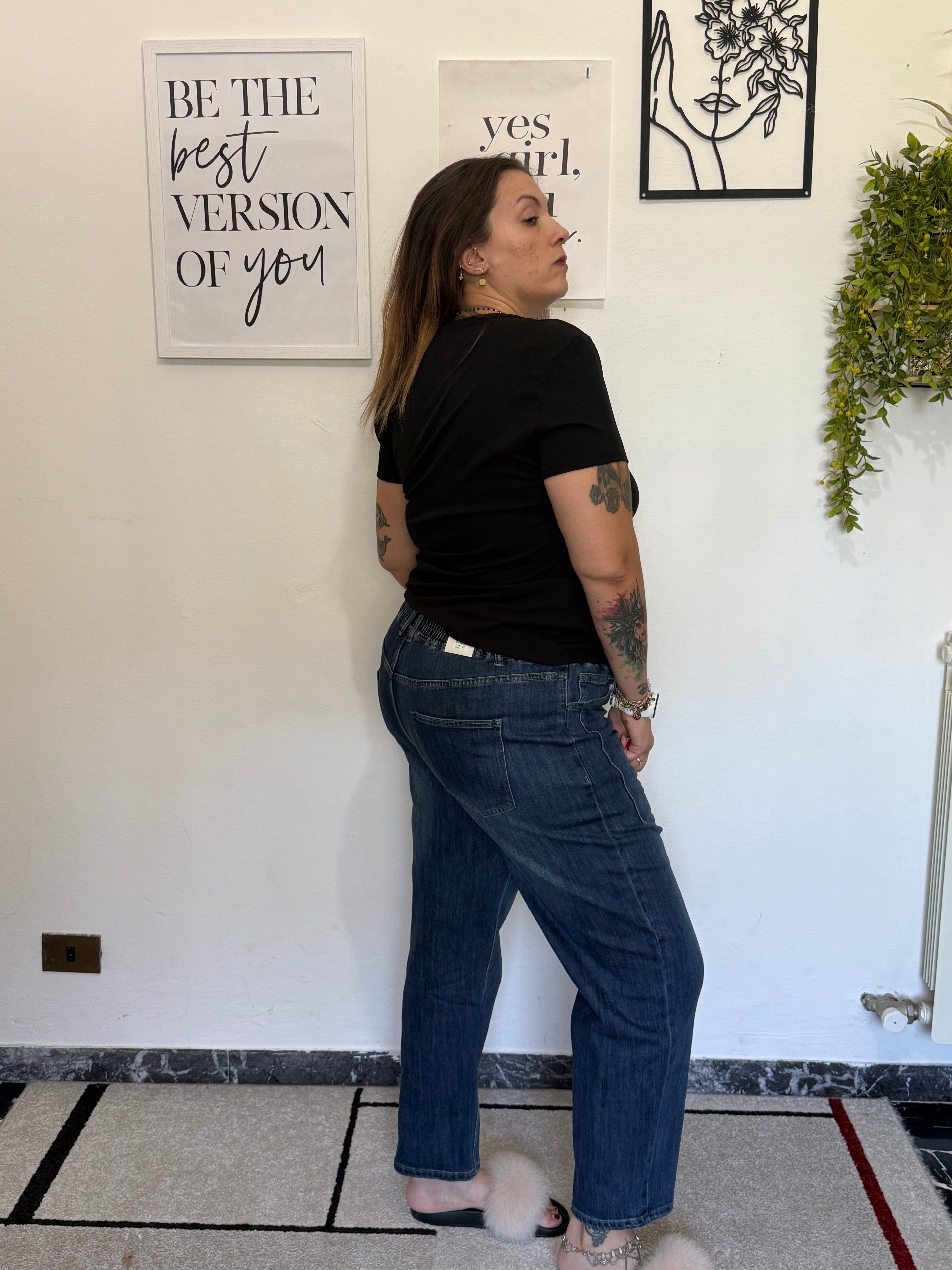 Jeans Curvy Gamba Dritta (80)