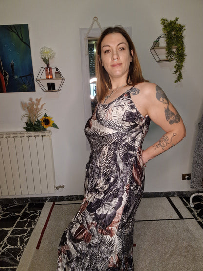 ABITO FLOREALE LUNGO