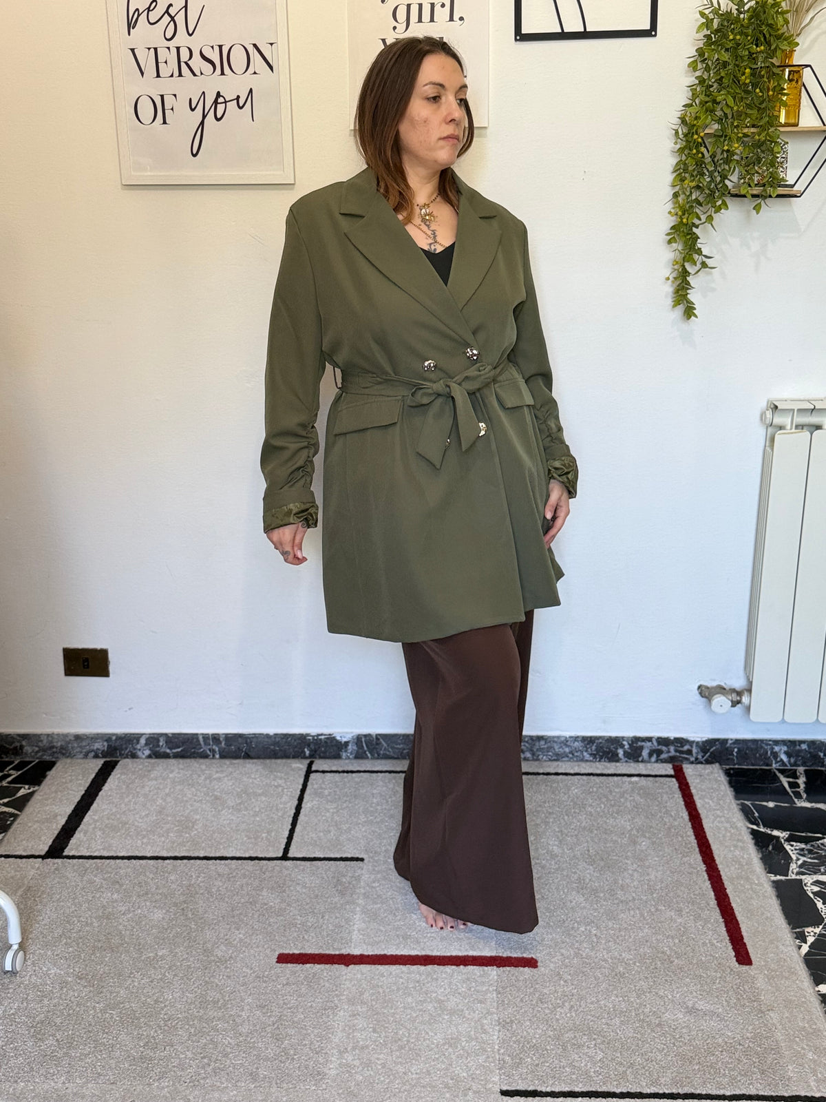 Giacca Abito Curvy con Fusciacca