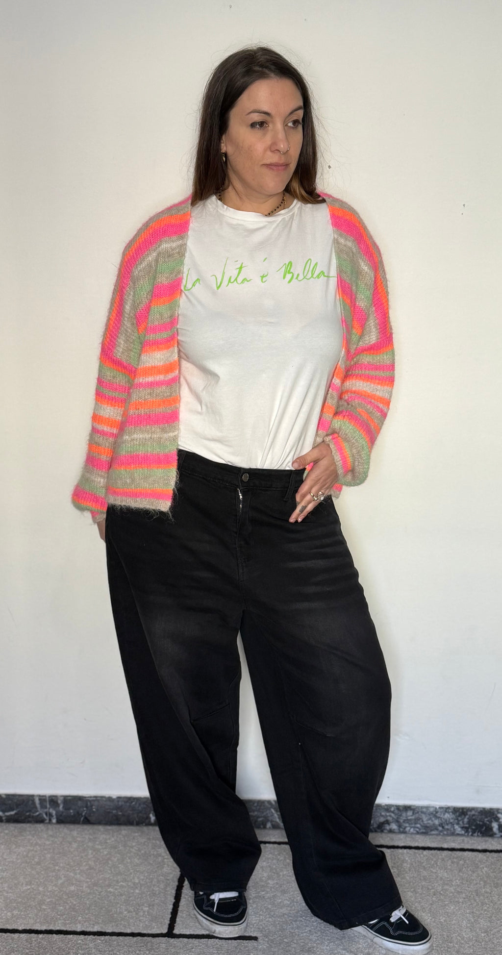 Denim Balloon "Urban Vibe" Lavaggio Nero Antracite