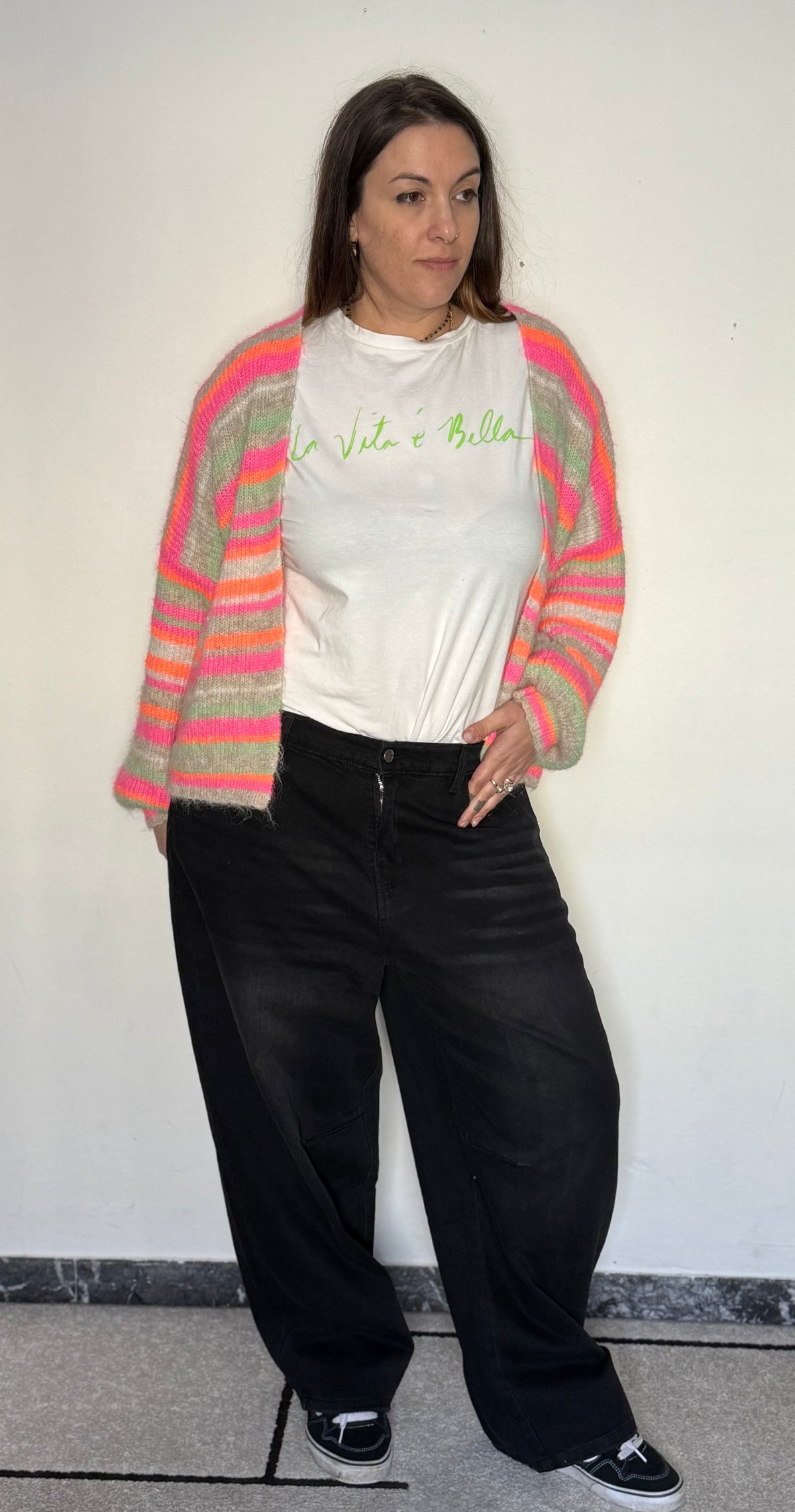 Denim Balloon "Urban Vibe" Lavaggio Nero Antracite