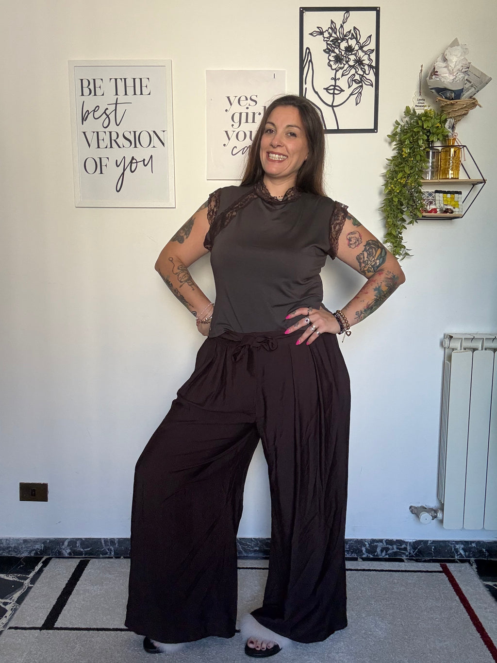 Pantalone con Nastro