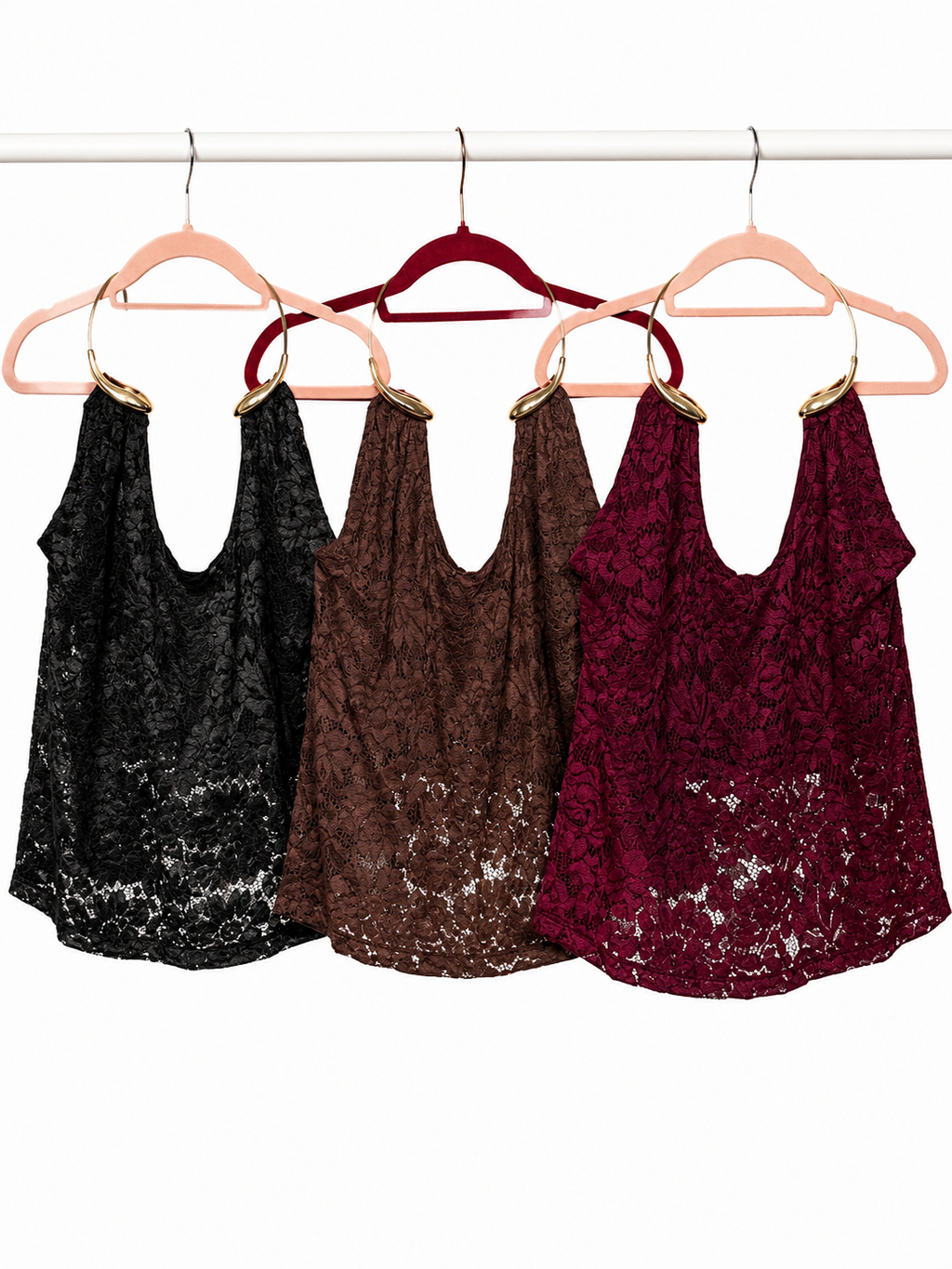 Canotta in Pizzo con Collana