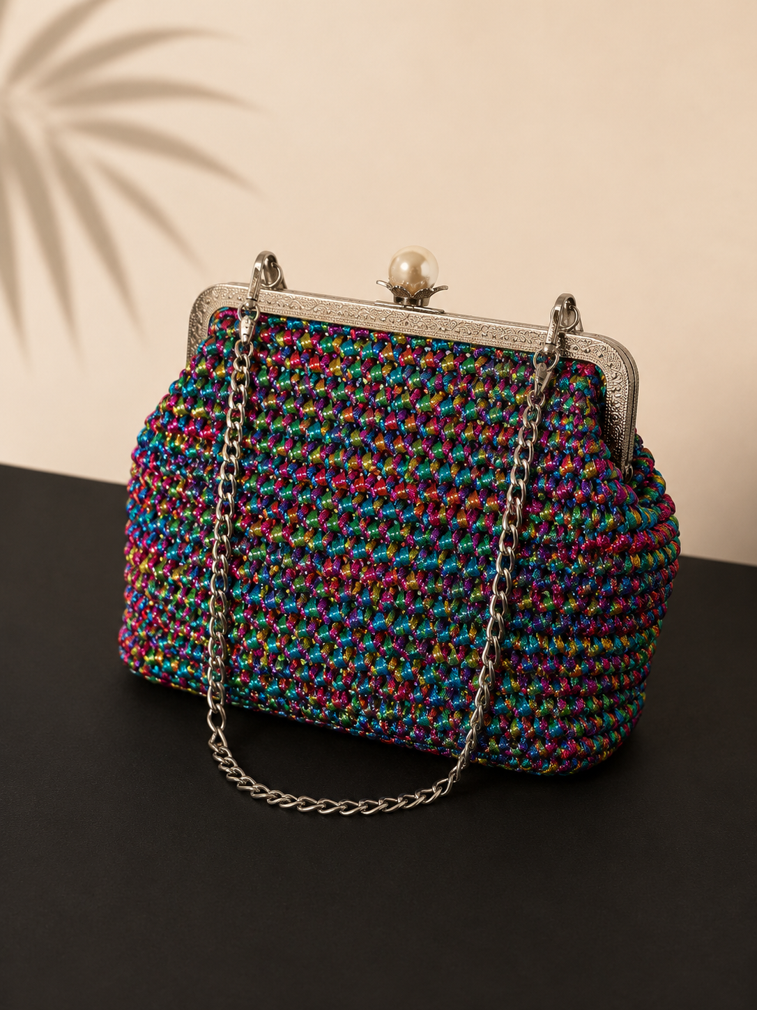 Borsa Lurex Multicolor