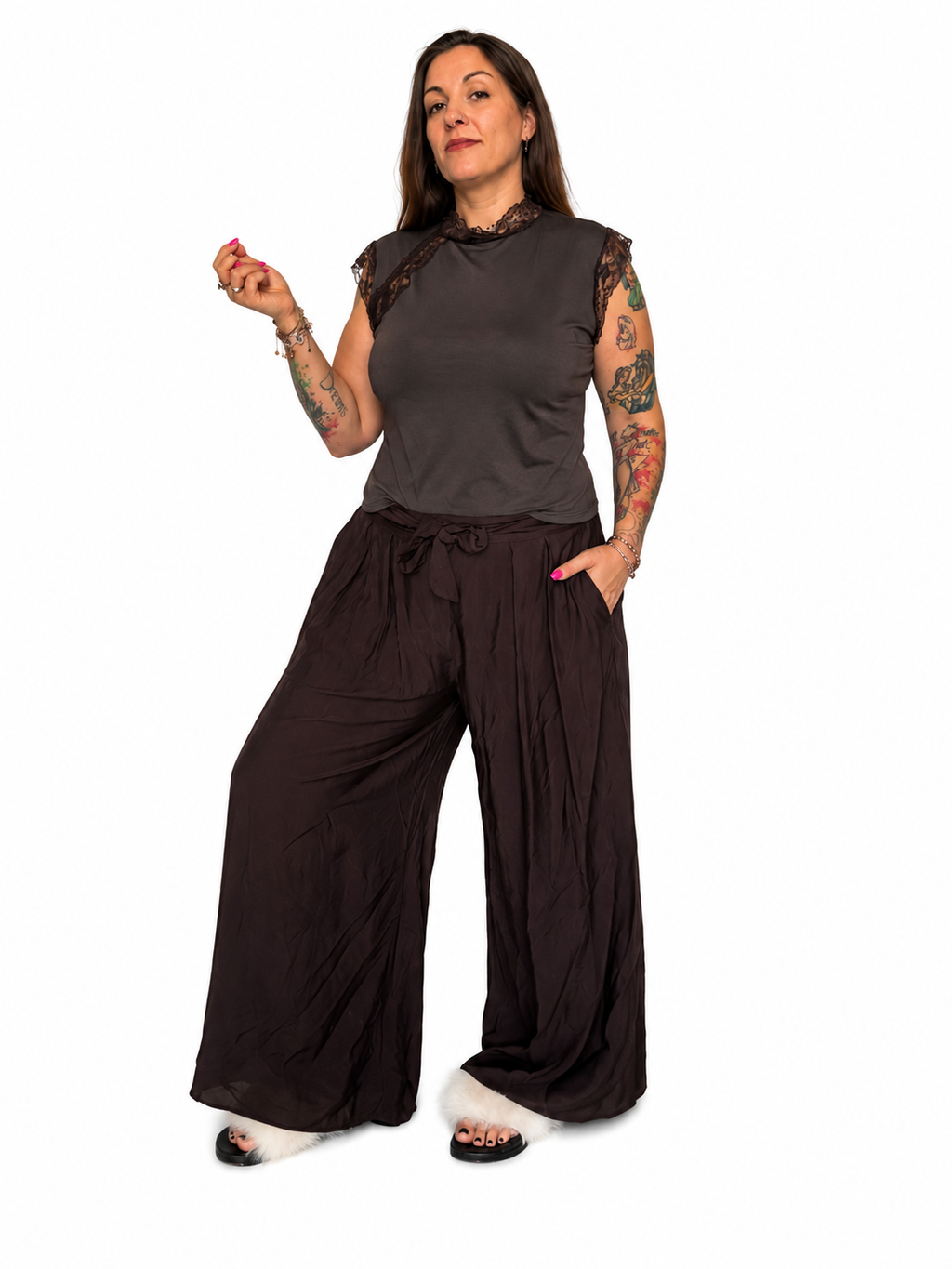 Pantalone con Nastro