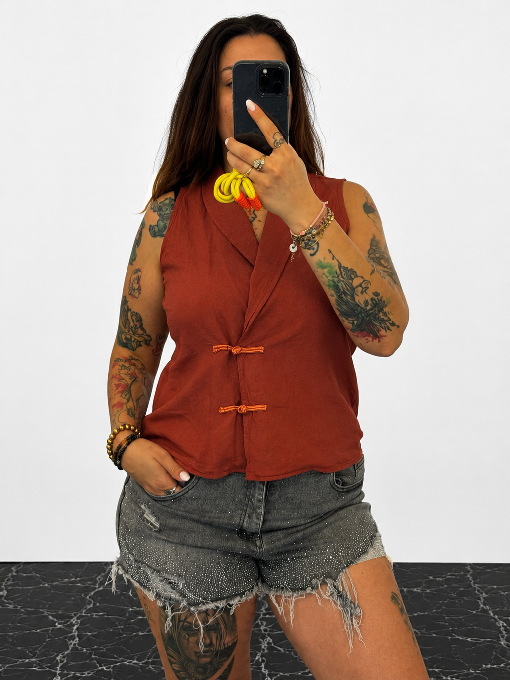Gilet Cotone & Lino (slim)