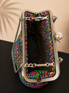 Borsa Lurex Multicolor