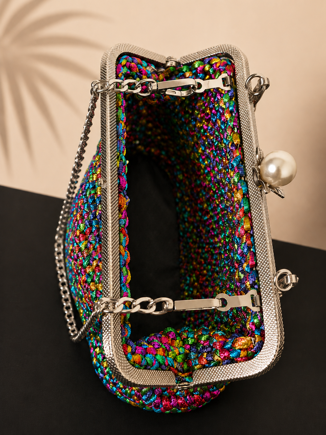 Borsa Lurex Multicolor