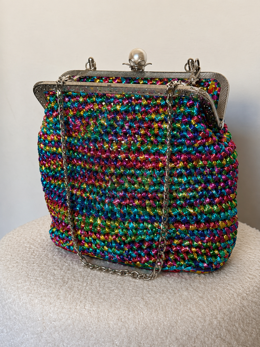 Borsa Lurex Multicolor