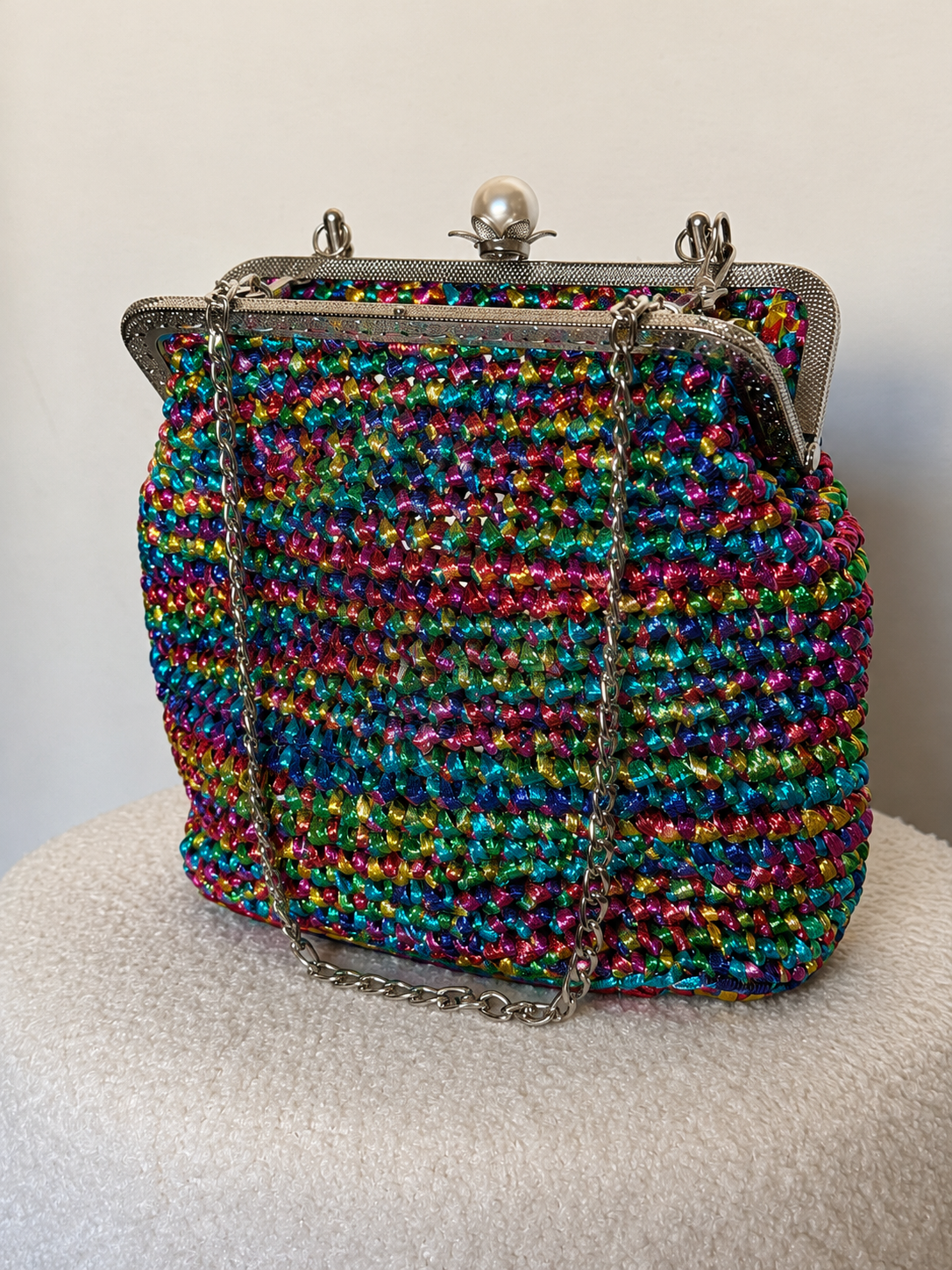 Borsa Lurex Multicolor