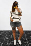 T-shirt Righe (slim)