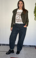JEANS DENIM DRITTO LAVAGGIO IN TÈ (79)