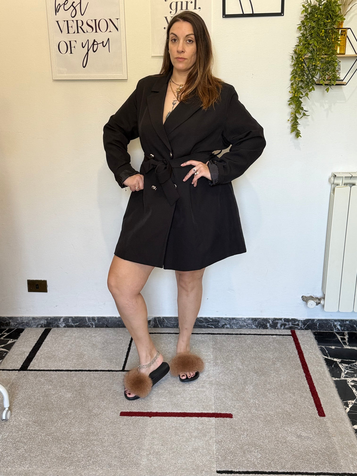 Giacca Abito Curvy con Fusciacca