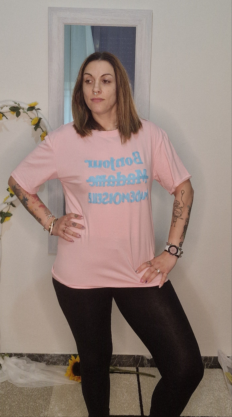 T shirt Madamoiselle