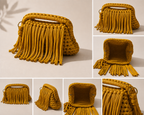 Clutch in filo fettuccia