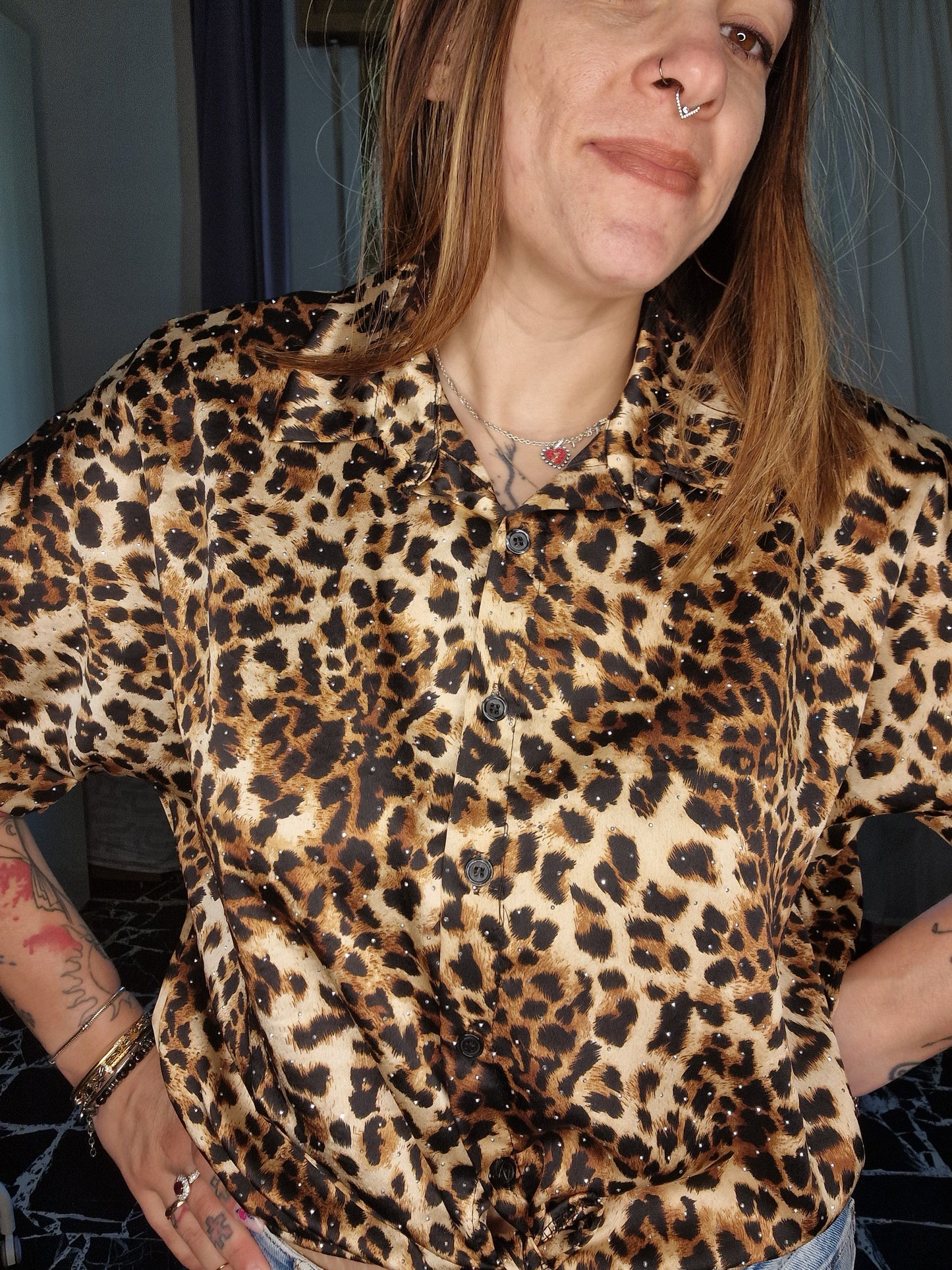 BLUSA MACCHIATA