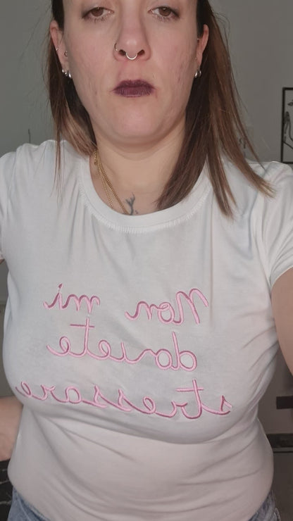 T-Shirt "Non mi dovete stressare