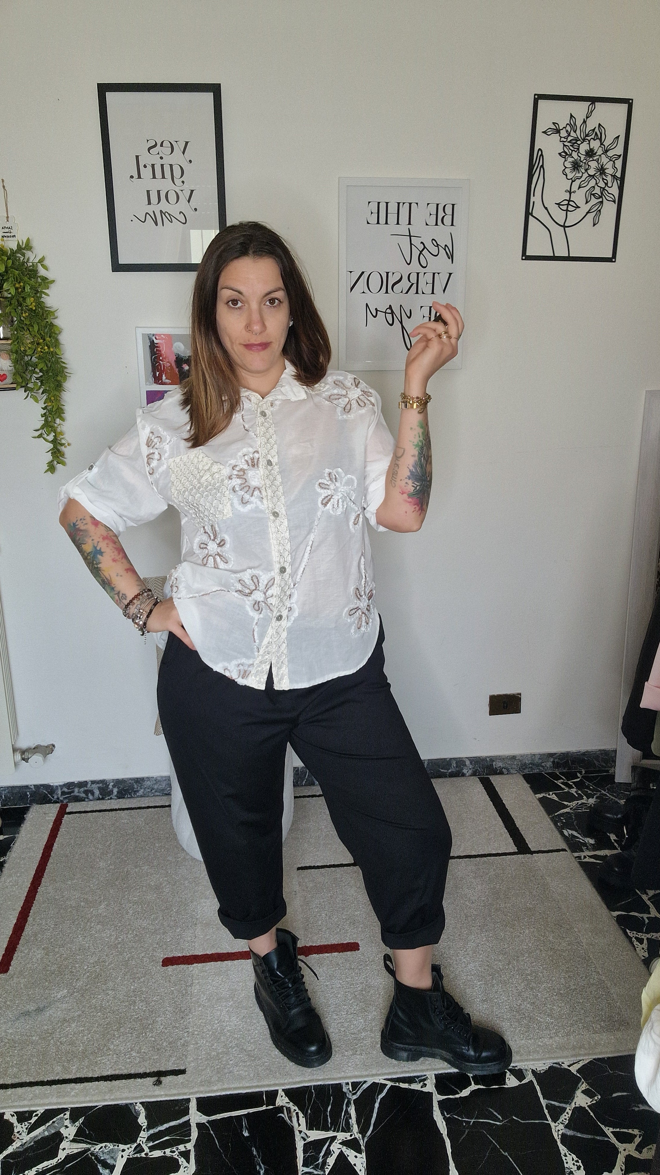 Camicia Ricamo – Eleganza facile