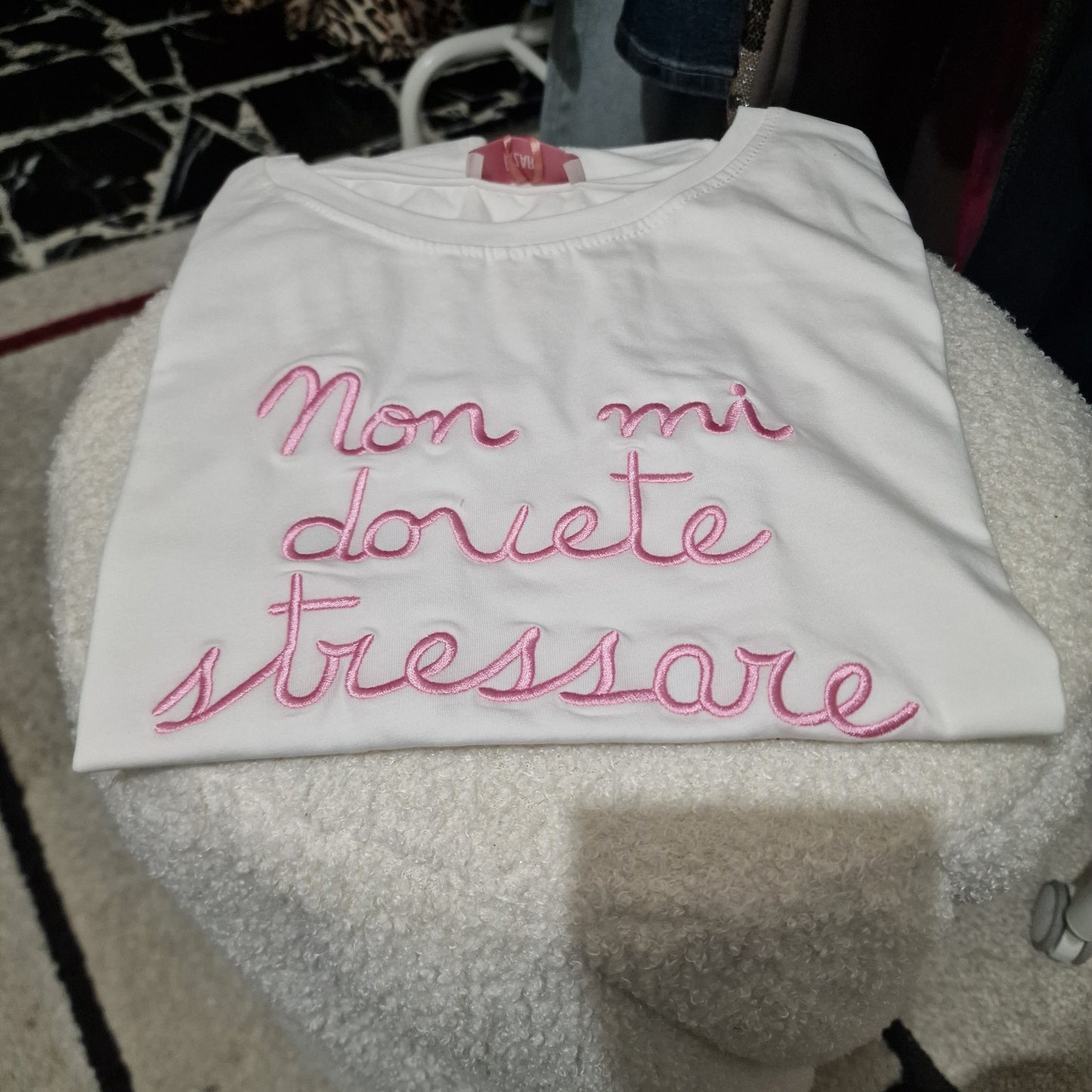 T-Shirt "Non mi dovete stressare