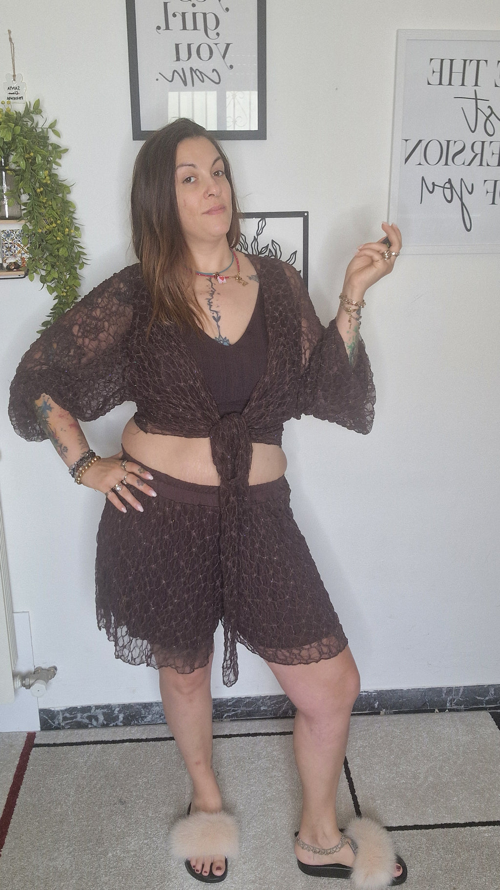 Completo Lurex Comfy