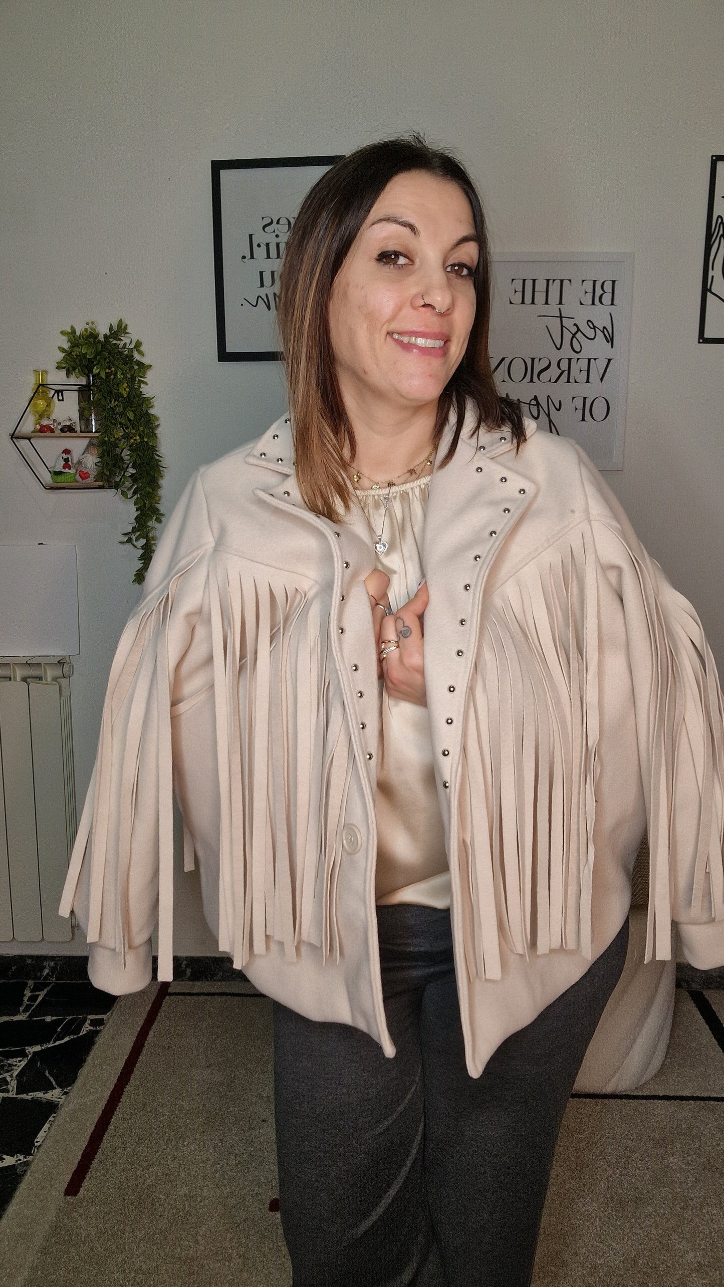 Giacca Dalia – Urban Fringe & Studs