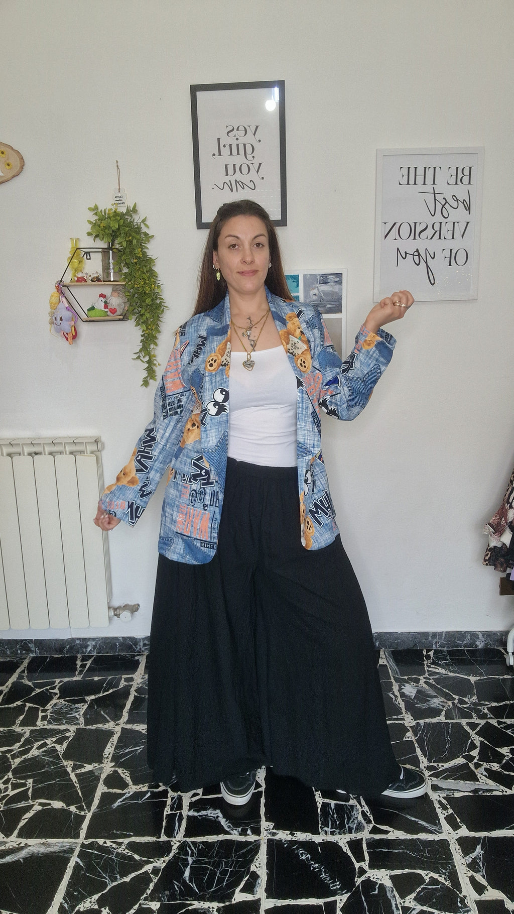 Pantalone Palazzo Estivo Curvy