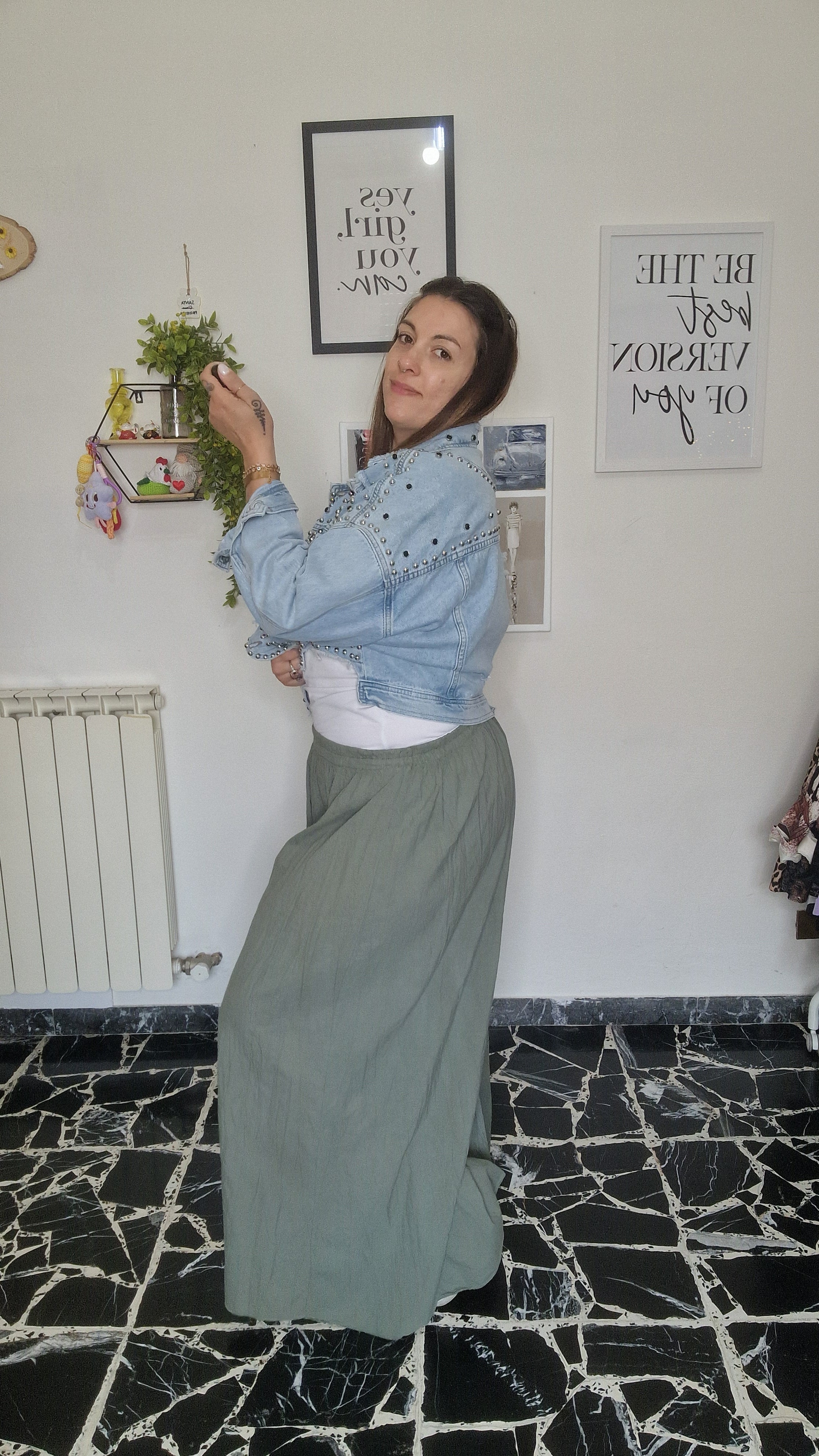 Pantalone Palazzo Estivo Curvy