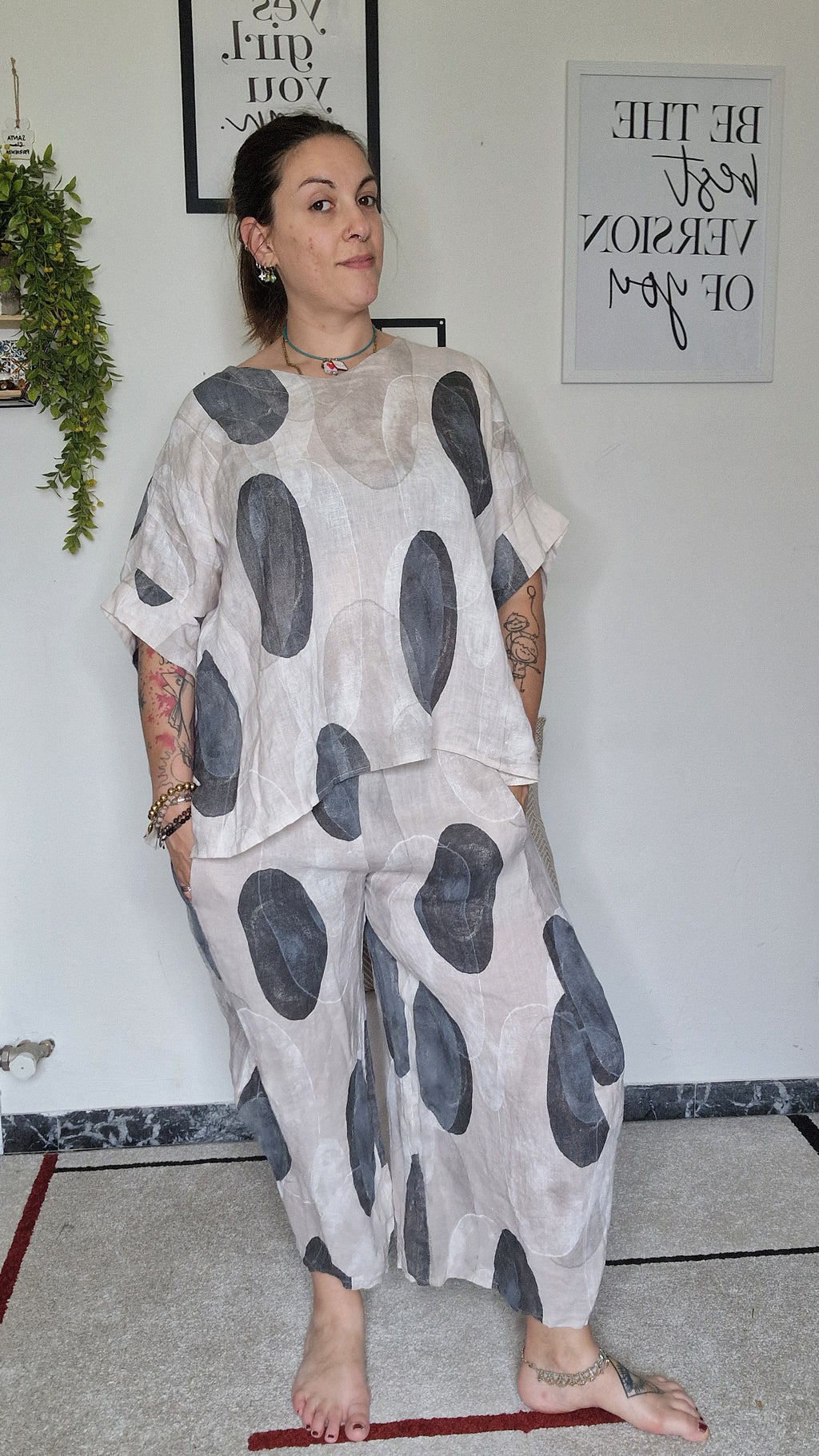 Completo lino "STUPONDIC"