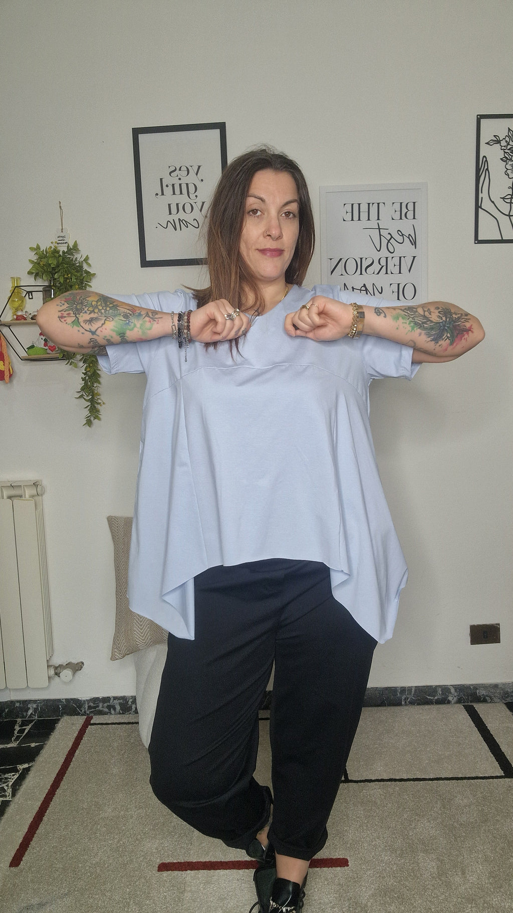 T-shirt svasata Linea 158c (5799)
