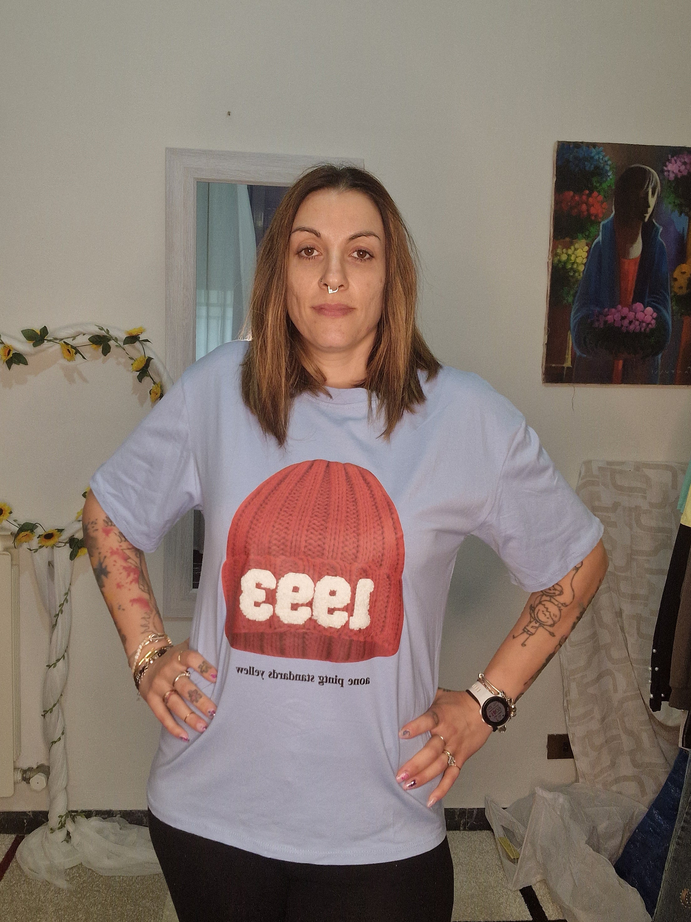 T shirt berretto
