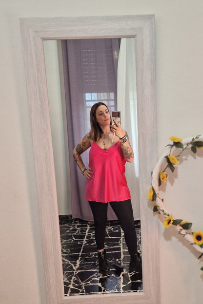 Canottiera Elly fucsia