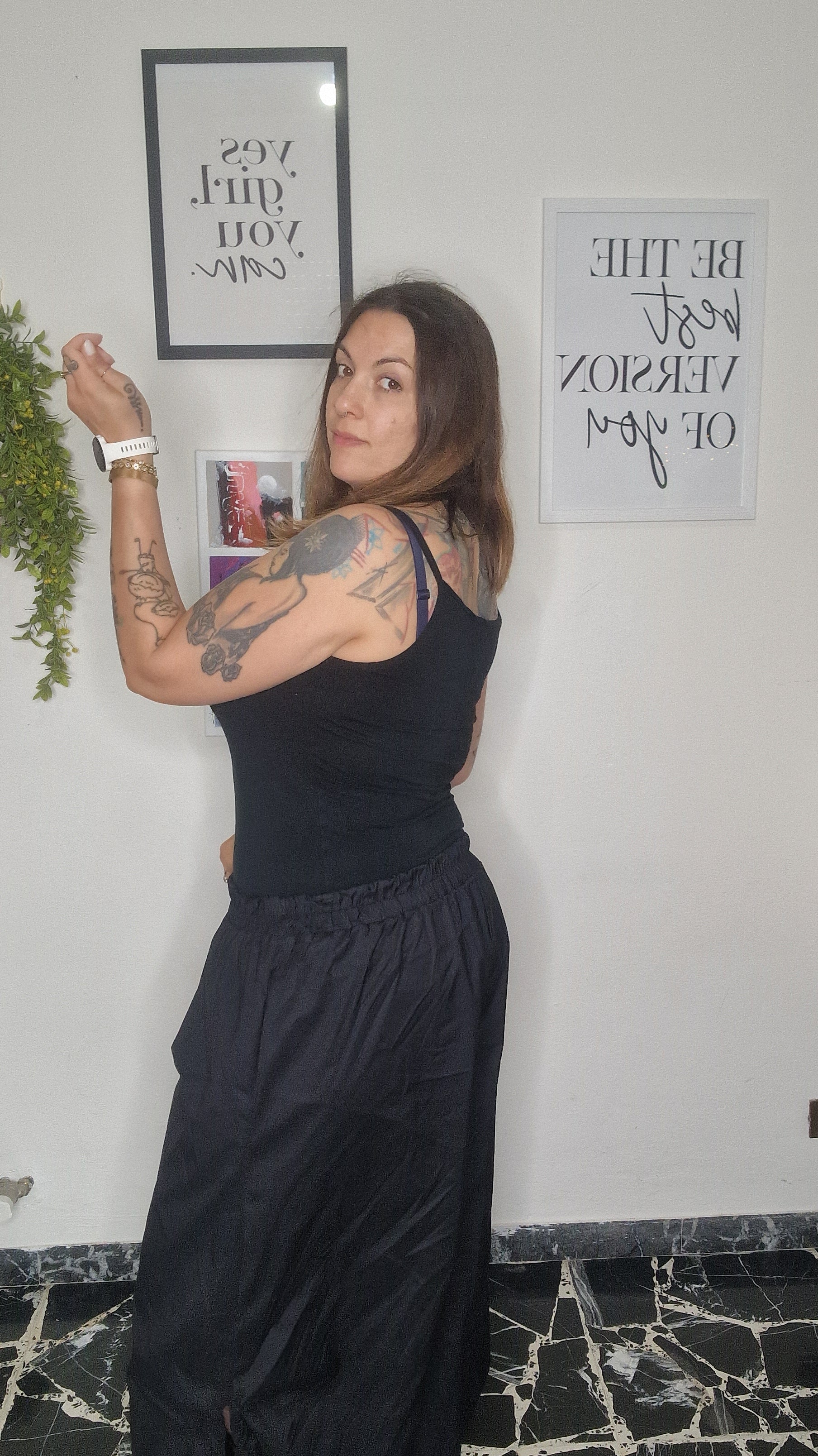 Pantalone laccio caviglia curvy