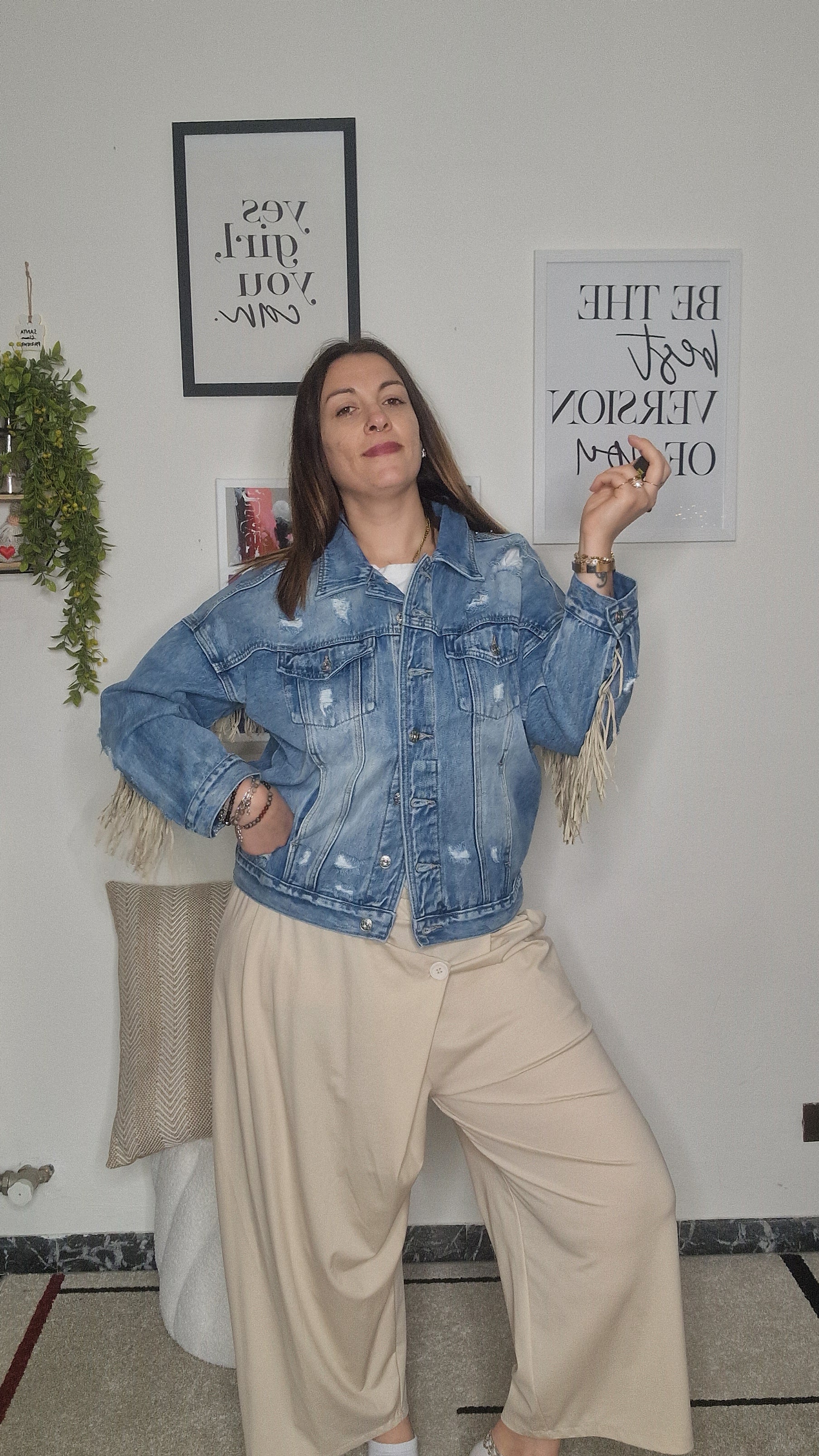 Pantalone a 3/4 "Ortensia