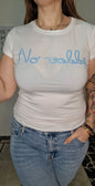 T Shirt NO VABBÈ