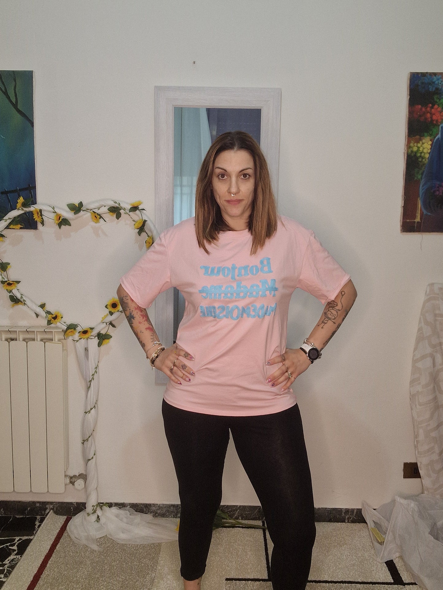 T shirt Madamoiselle