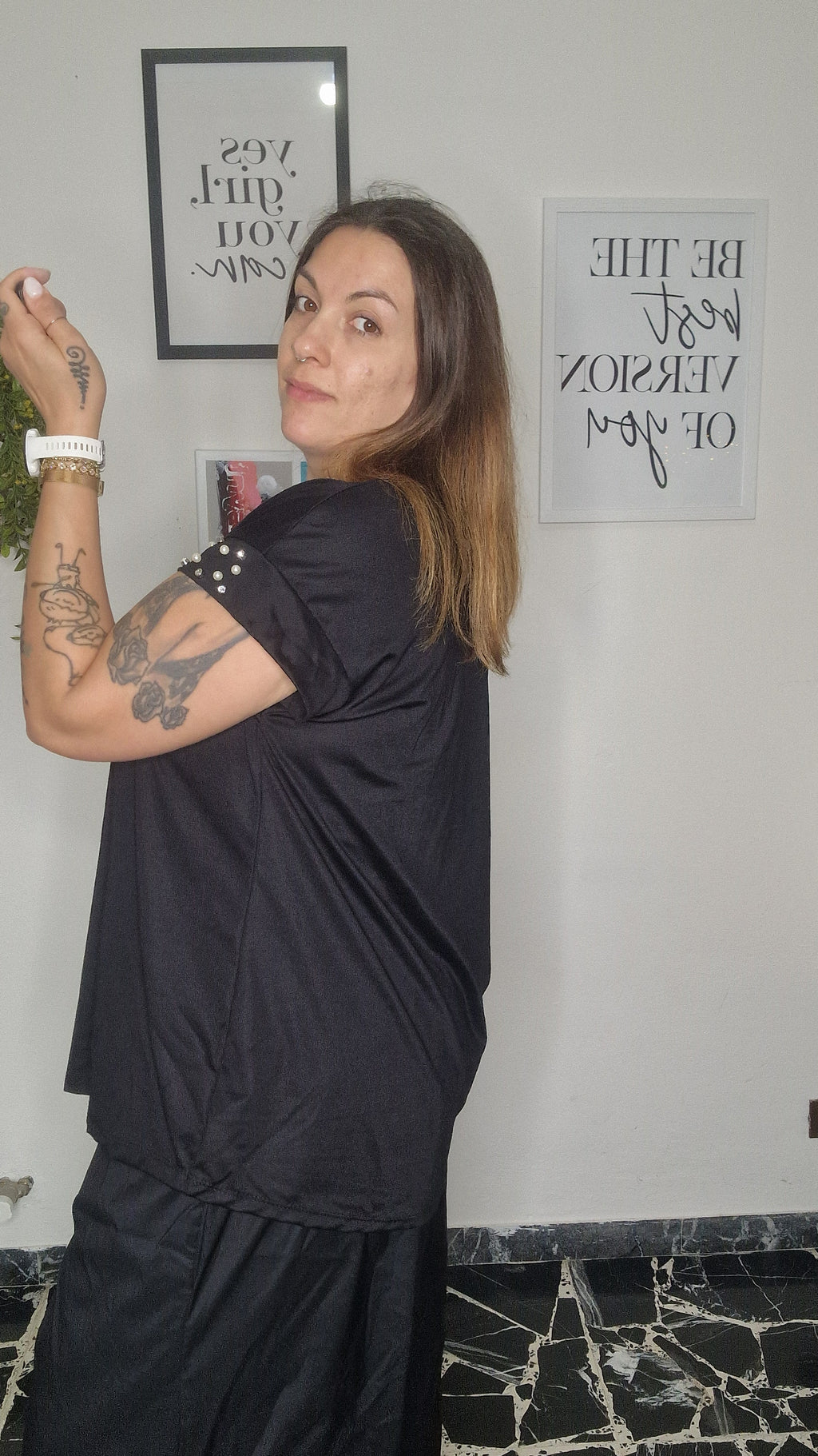 T-shirt Curvy Strass  curvy