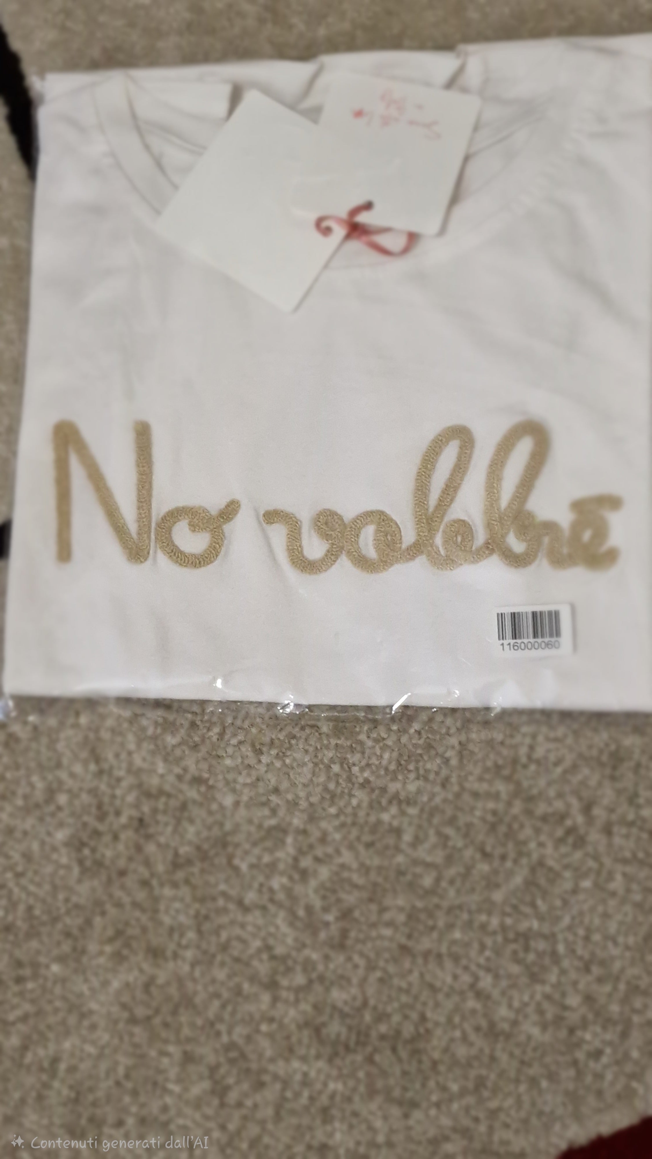 T Shirt NO VABBÈ